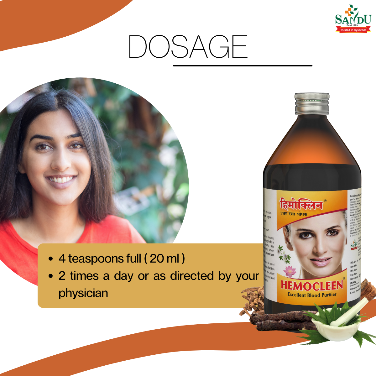 Sandu Hemocleen ~ Natural Blood Purifier Tonic - Image 4