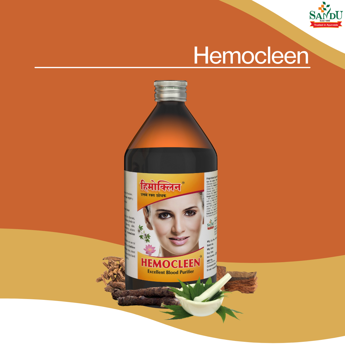Sandu Hemocleen ~ Natural Blood Purifier Tonic - Image 3