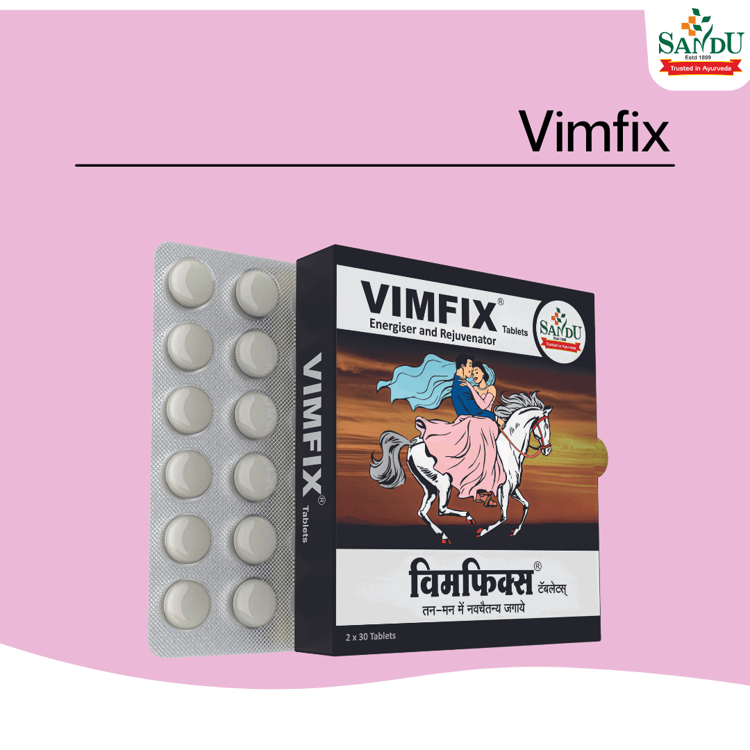 Sandu Vimfix (60 Tabs) ~ Natural Vitalizer for Vigour & Vitality - Image 3